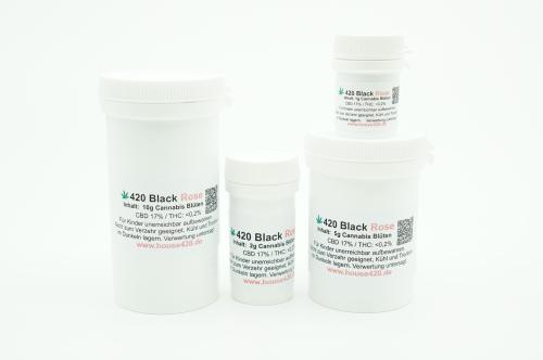 420 Black Rose ~ CBD Blüten